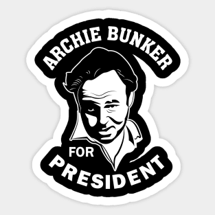 Archie for President Sticker